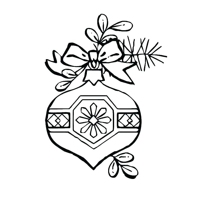800x800 Coloring Christmas Ornaments Coloring Pages Fun Funny Download