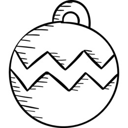 260x260 Download Ball Christmas Ornaments Drawing Png Clipart Christmas