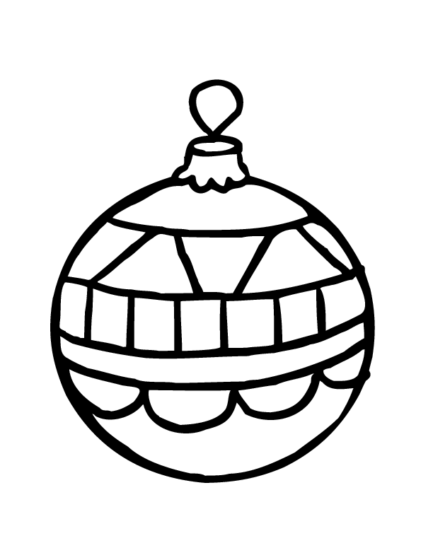 612x792 Christmas Ornaments To Print