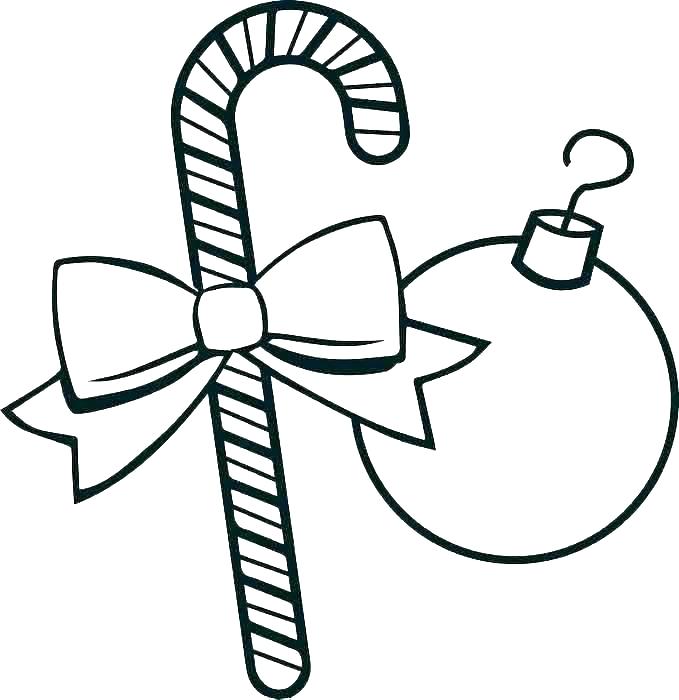679x700 Printable Christmas Ornaments Coloring Pages Free Printable