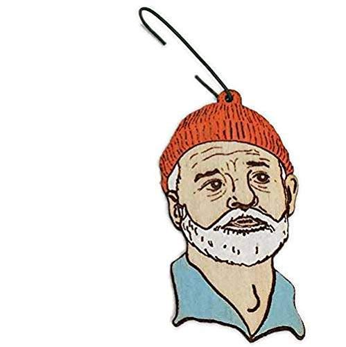 499x500 Zissou Christmas Ornament Life Aquatic Rear View