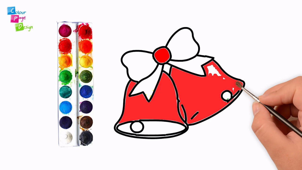 1280x720 how to draw christmas bells easy!how to draw christmas bells