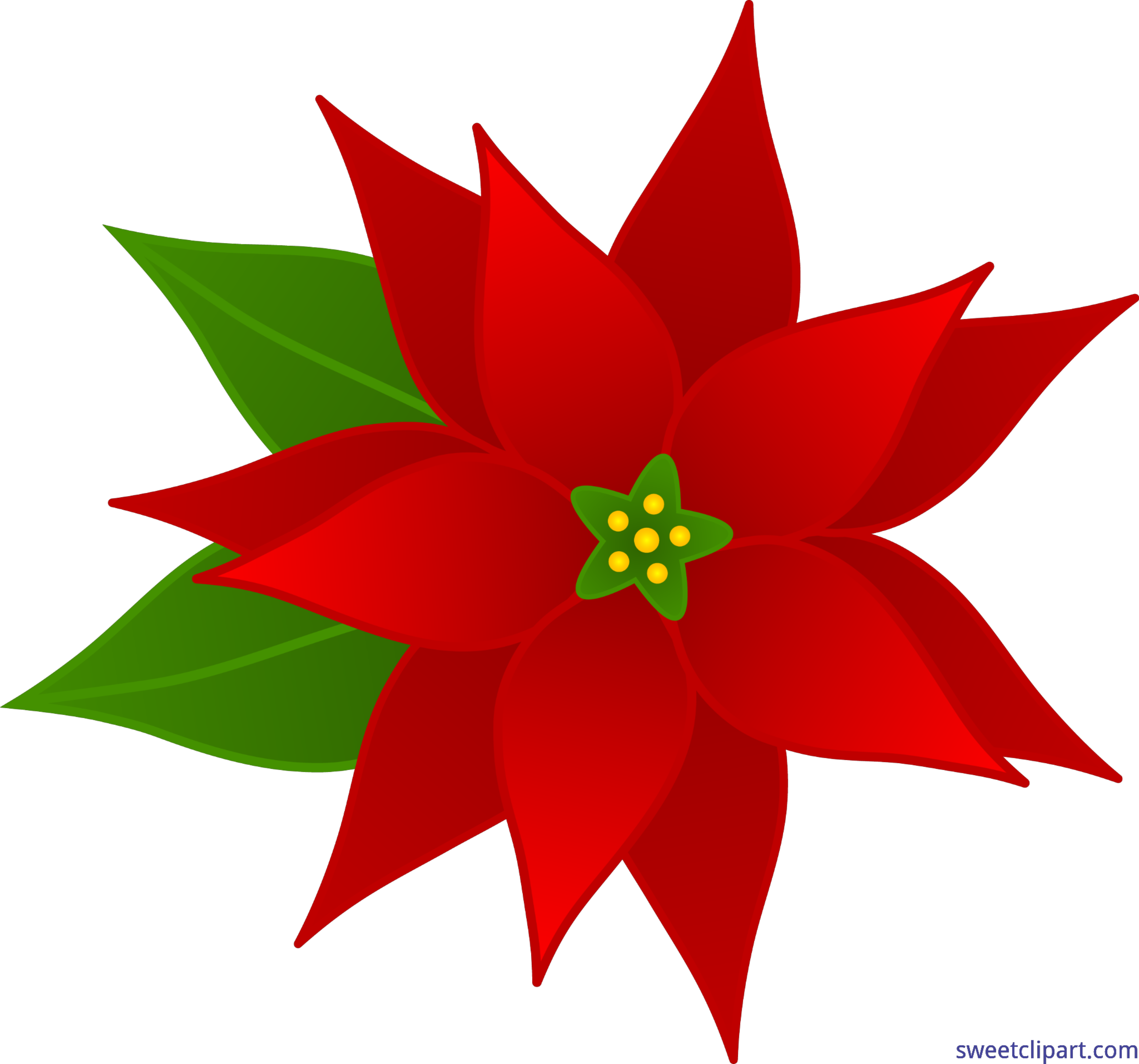 5747x5369 Collection Of Free Christmas Vector Poinsettia Download On Ui Ex