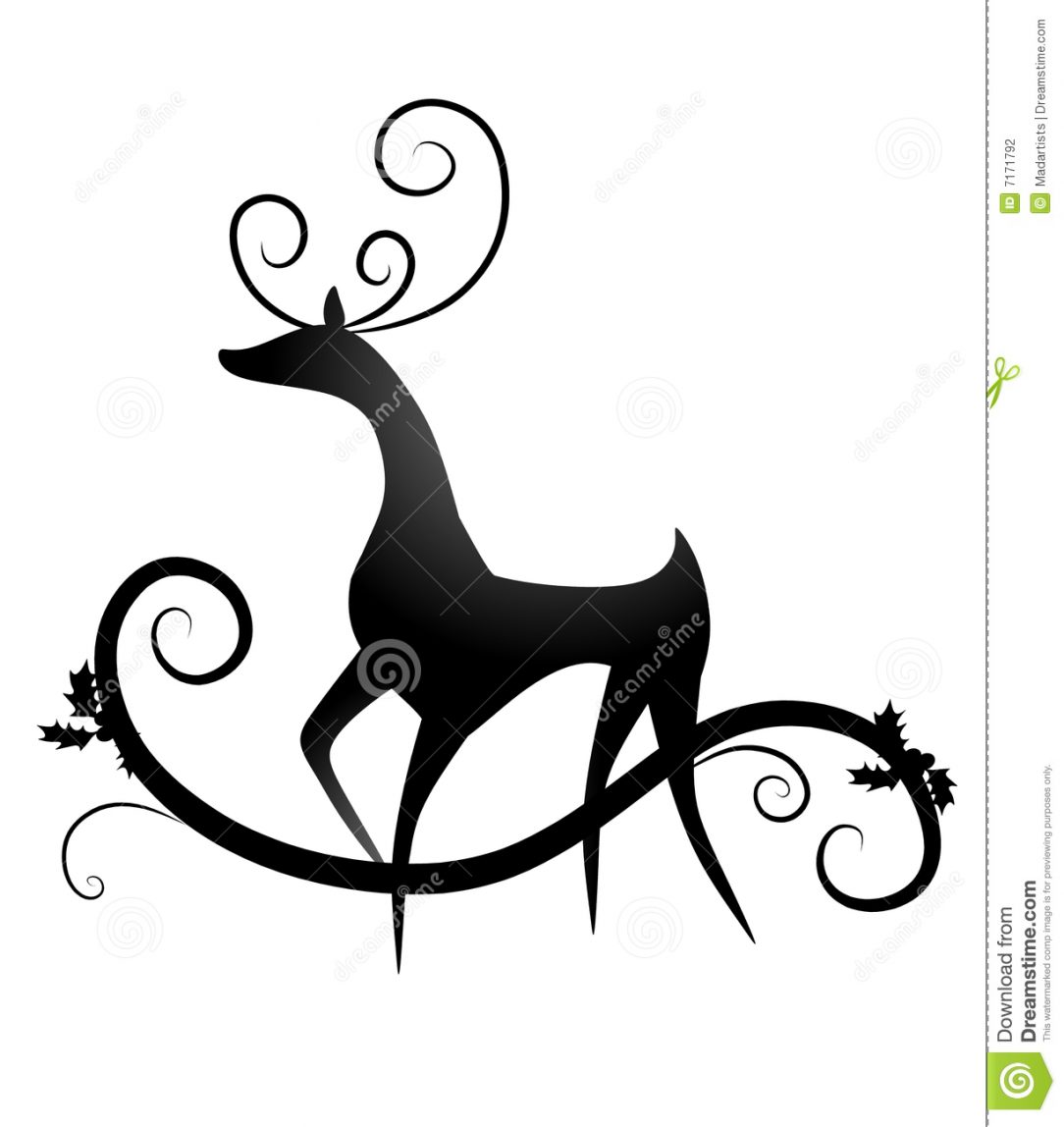 1084x1148 Drawing A Reindeer Head Christmas Easy Tutorial To Color Antlers