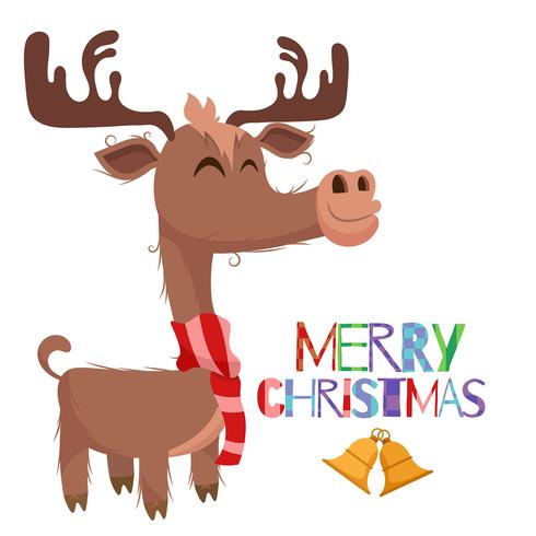 Christmas Reindeer Drawing | Free download on ClipArtMag