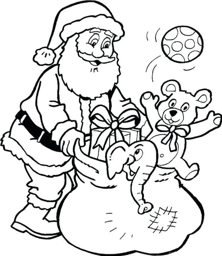 736x849 Santa Claus Coloring Book Coloring Book Animals Colouring Animals
