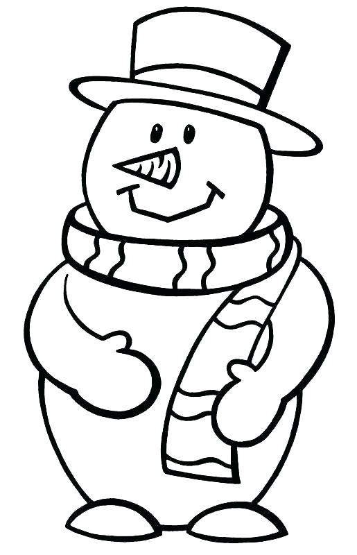 515x800 Snow Man Coloring Pages Frosty The Snowman Coloring Pages Activity