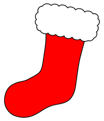 214x250 Cartoon Stocking Step