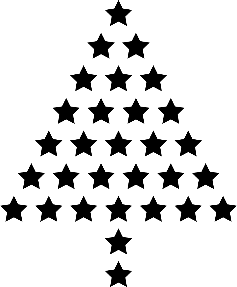 810x980 Collection Of Free Stars Drawing Tree Download On Ui Ex
