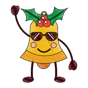 300x300 Merry Christmas Drawing Royalty Free Vectors