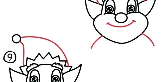 570x285 Easy To Draw Christmas Tree Line Drawing Easy Draw Christmas