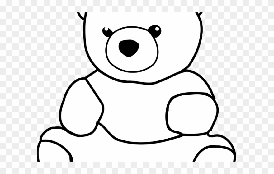 880x560 Teddy Bear Clipart Drawing
