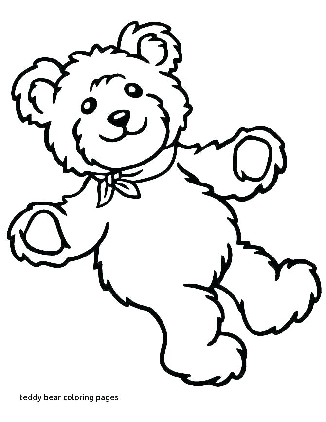 670x867 Teddy Bear Coloring Pages For Adults Cute Bears Pictures To Color