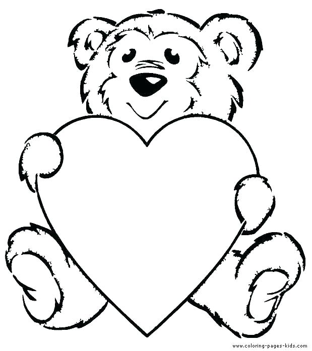 619x697 Teddy Bears Coloring Pages Bear Beautiful Printable Pictures