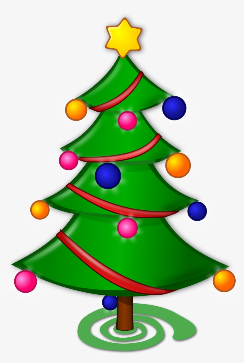 Christmas Tree Drawing | Free download on ClipArtMag