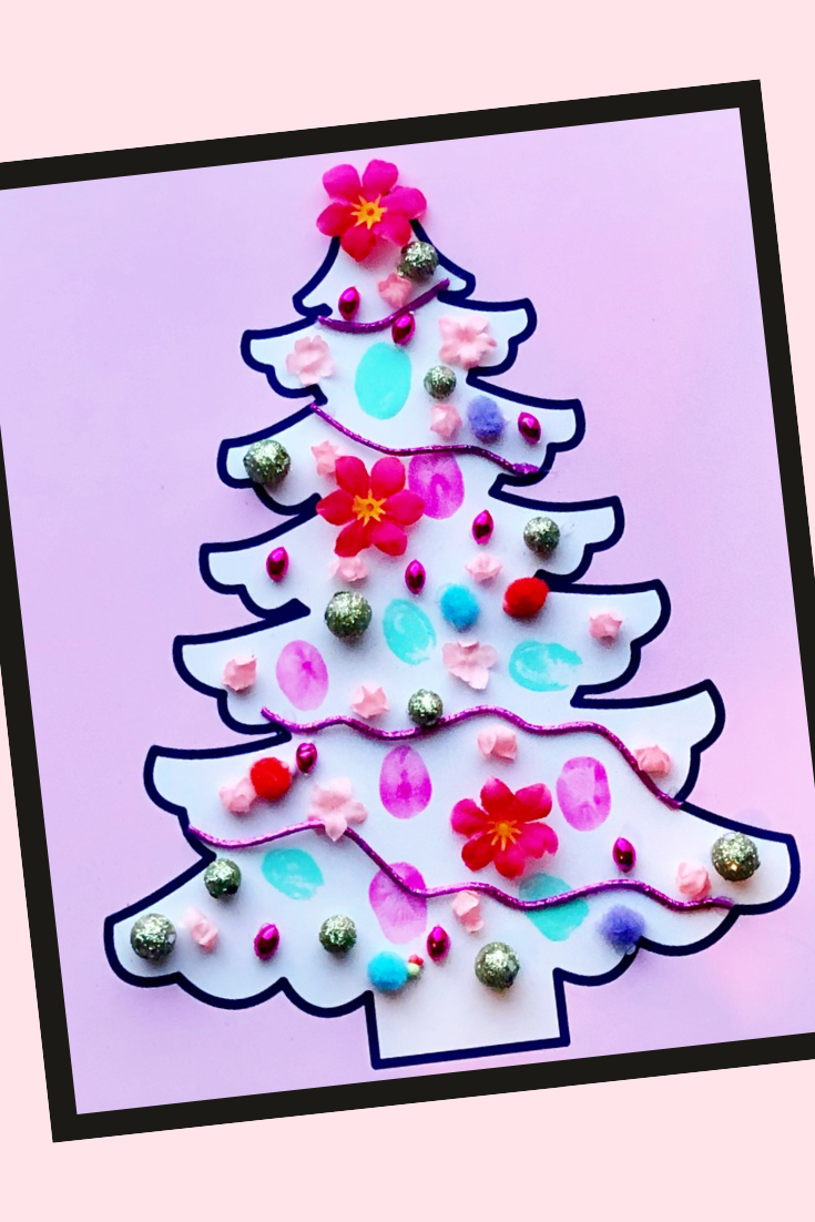 735x1102 Fingerprint Christmas Tree
