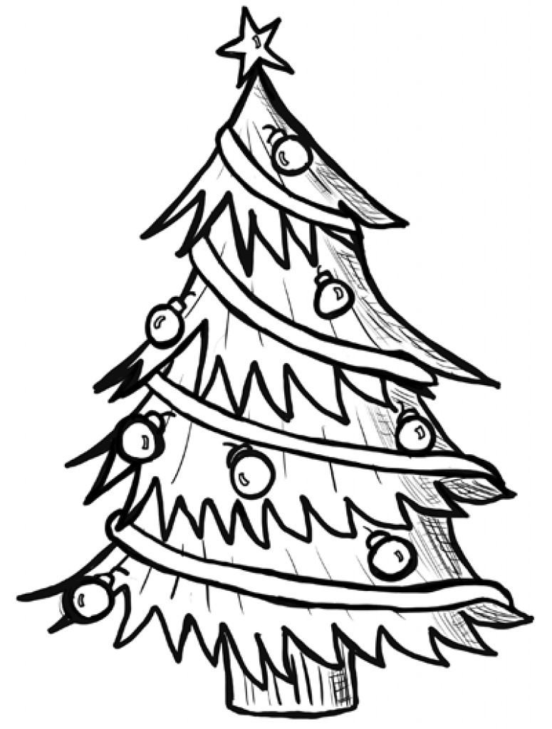 775x1024 Christmas Tree Images Drawing Halloween Holidays Wizard