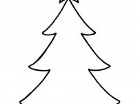 Christmas Tree Drawing Outline | Free download on ClipArtMag