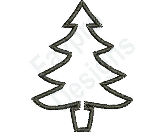 570x456 Xmas Tree Outline Coloring Pages Of Trees Christmas Tree Outline