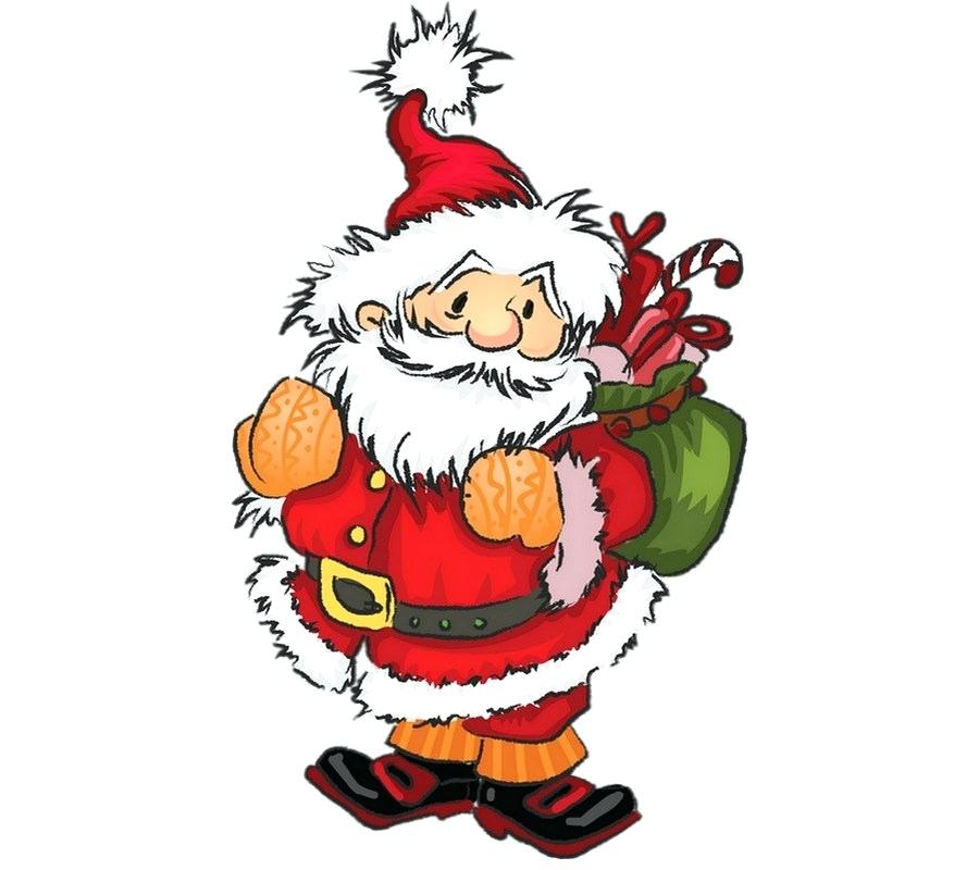 900x800 Drawing Of Santa Claus With Christmas Tree Tree Drawing Holiday