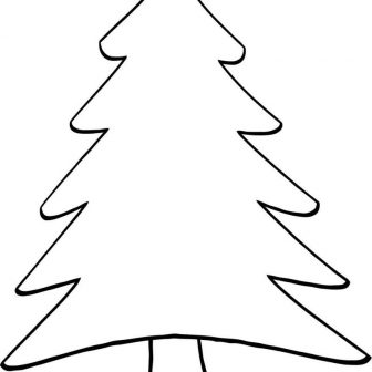 336x336 Christmas Tree Drawing For Beginners Easy Images Step With Santa