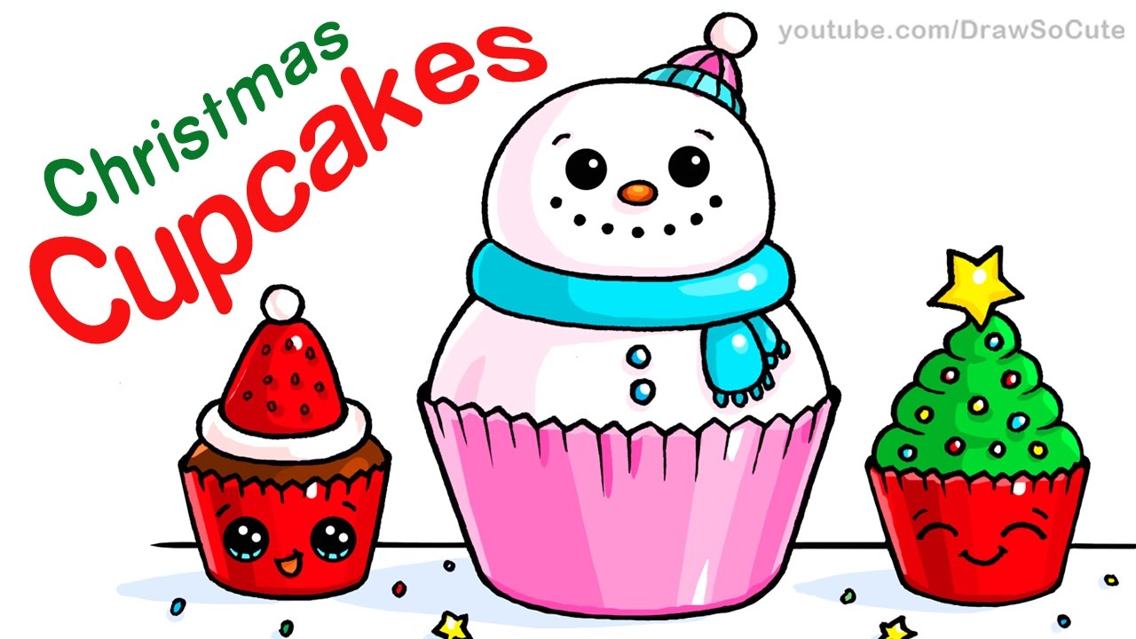 1280x720 Cute Christmas Tree Drawing Kids Youtube