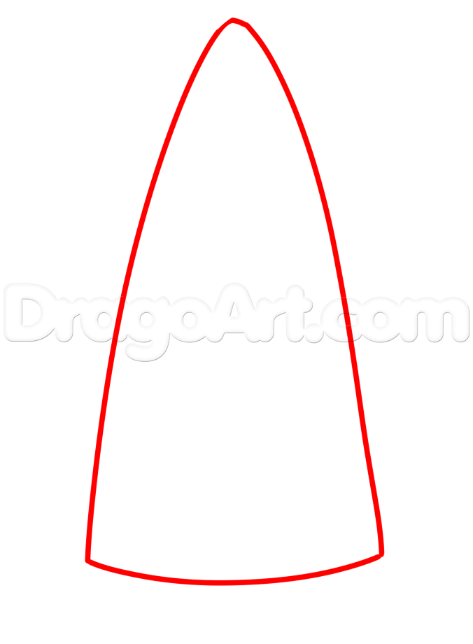 676x920 Drawing A Real Christmas Tree, Step