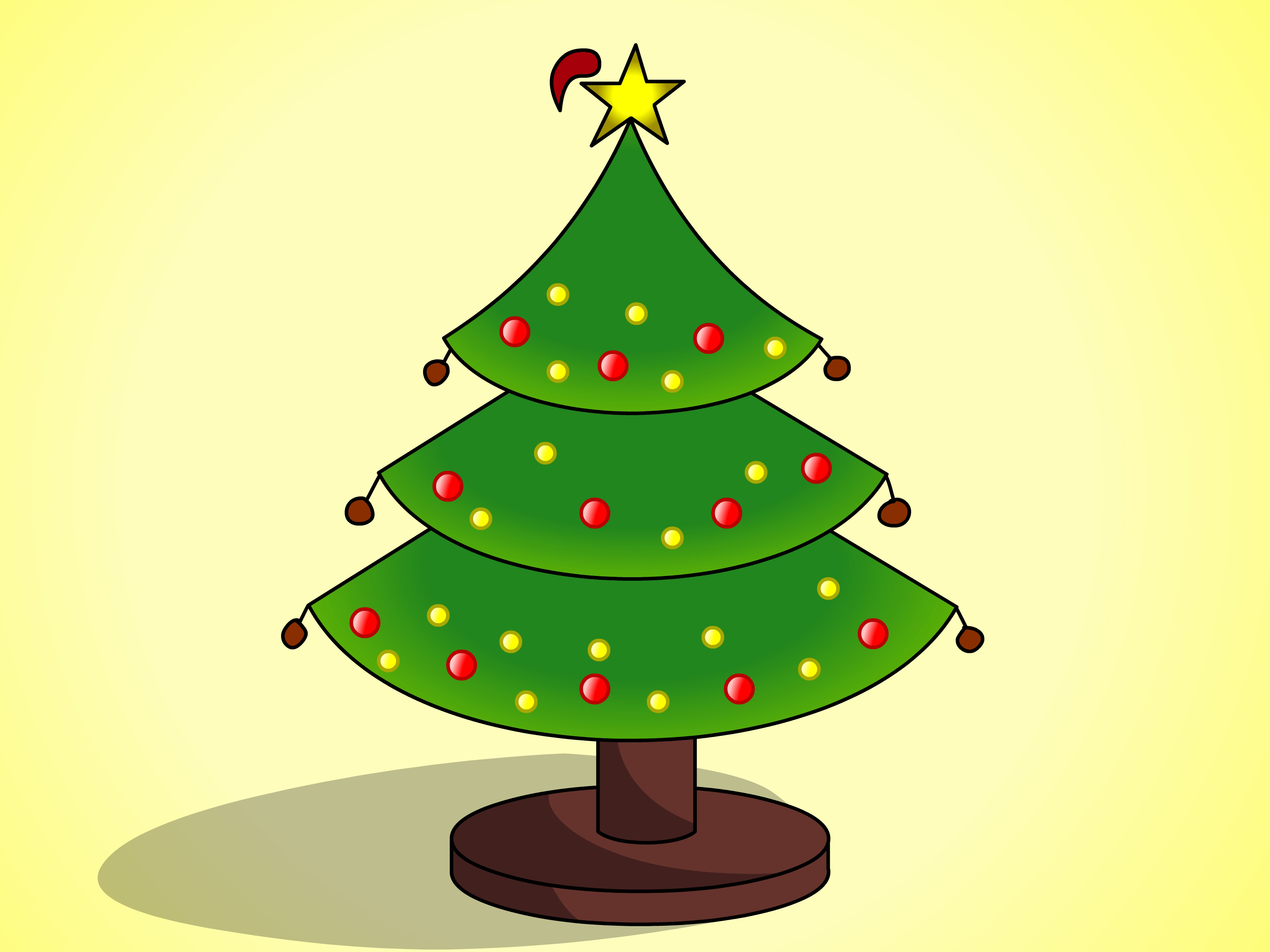 3200x2400 Pine Tree Drawing Easy Christmas Tree Drawing Steps At Getdrawings