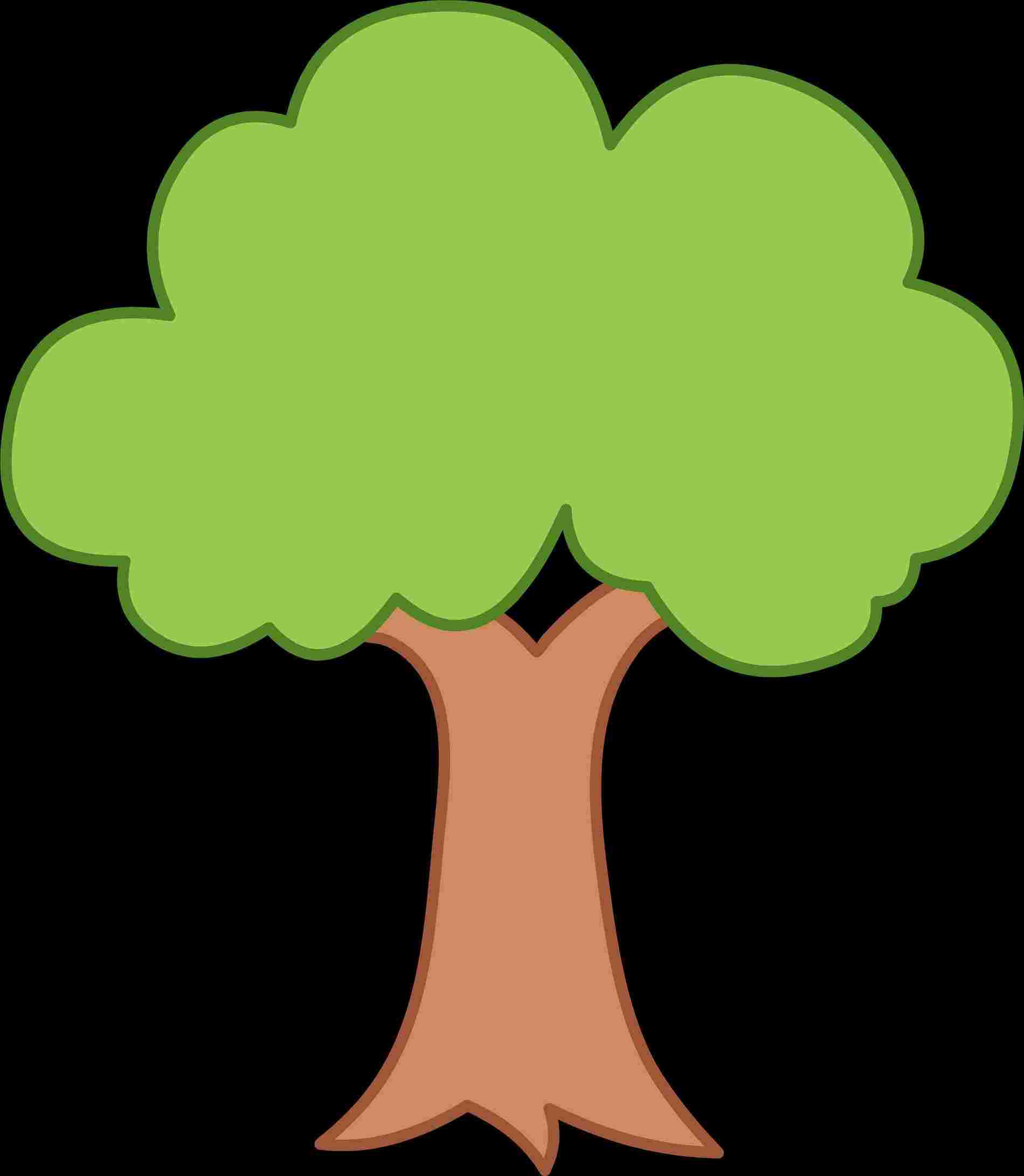 1900x2182 Simple Tree Draw For Kids