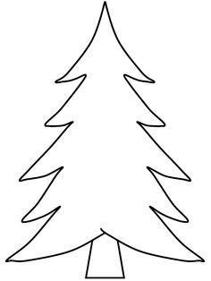 236x314 Christmas Tree Drawing Christmas Tree Coloring