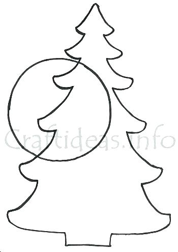 350x495 Tree Template Free Animated For A Templates Design Xmas Christmas