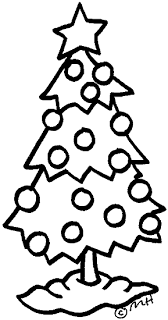 168x320 Christmas Tree Clip Art Pictures And Decoration Coloring Pages