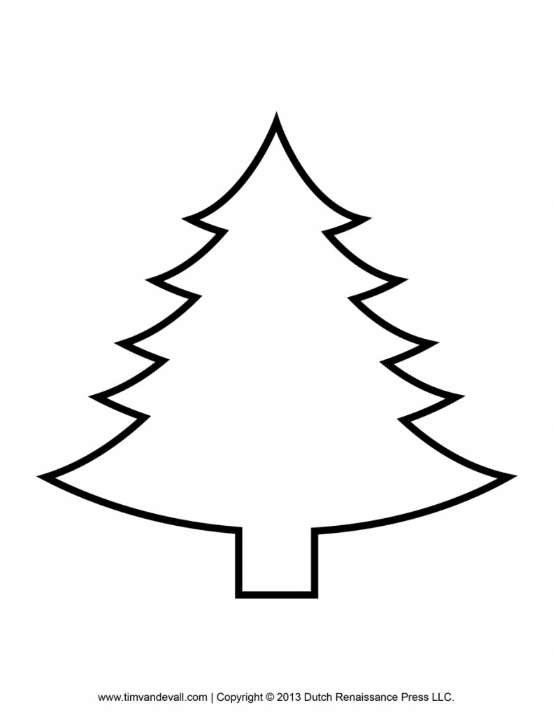 791x1024 How Do You Draw A Christmas Tree How To Draw A Christmas Tree