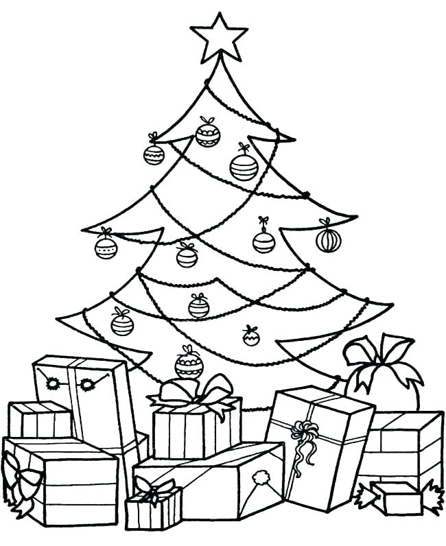 650x796 Christmas Gift Coloring