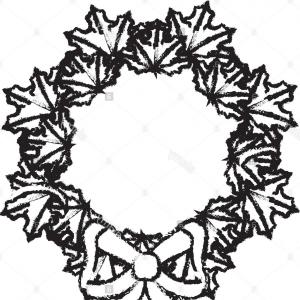 300x300 Stock Photo Christmas Wreath Garland With Christmas Design Lazttweet