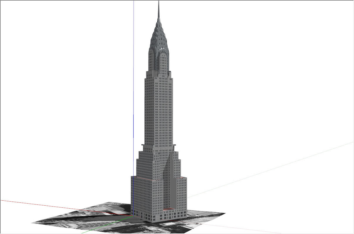 1206x800 dwg chrysler building