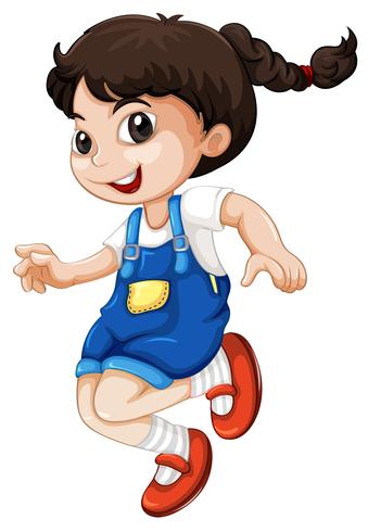 339x490 A Happy Chubby Girl Character