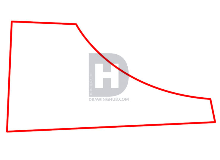 741x539 How To Draw Converse, How To Draw Chuck Taylors, Step