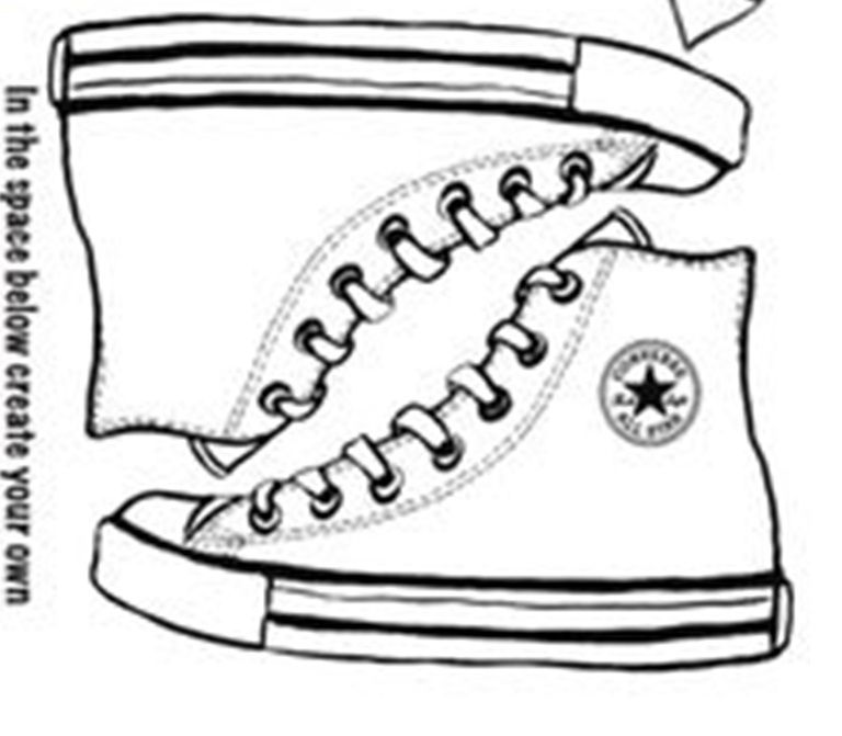 Chuck Taylor Drawing | Free download on ClipArtMag
