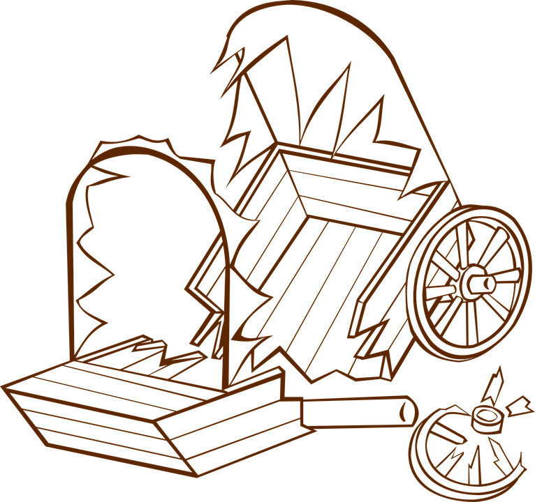 766x720 Collection Of 'old Wagon Drawing' Download More Than Images