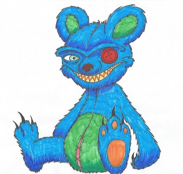 630x600 Chucky The Bear The Drawing Journey