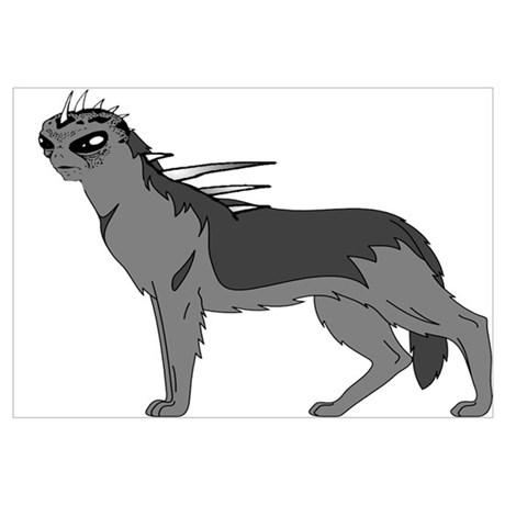 460x460 Chupacabra Wall Art