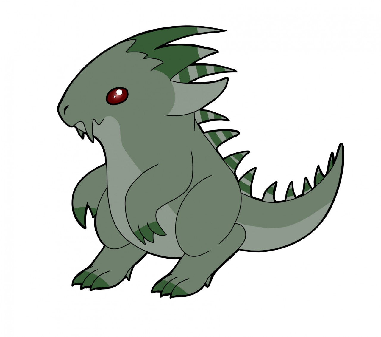 1280x1130 Cute Cryptid Stickers Chupacabra Weasyl