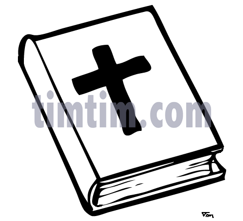 488x444 Free Drawing Of Bible Bw From The Category Church Religion