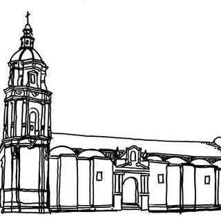 320x320 San Juan Bautista Church In Catacos Before The Earthquake