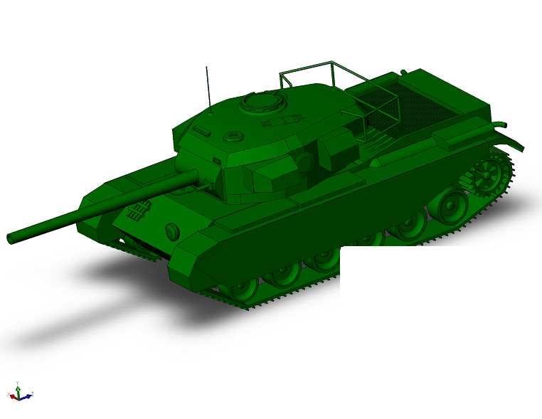 762x589 Tank To Be Modeled