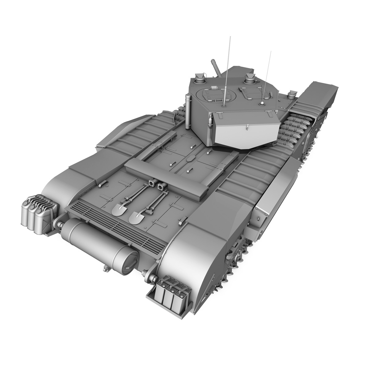 1200x1200 churchill infantry tank mk iii model