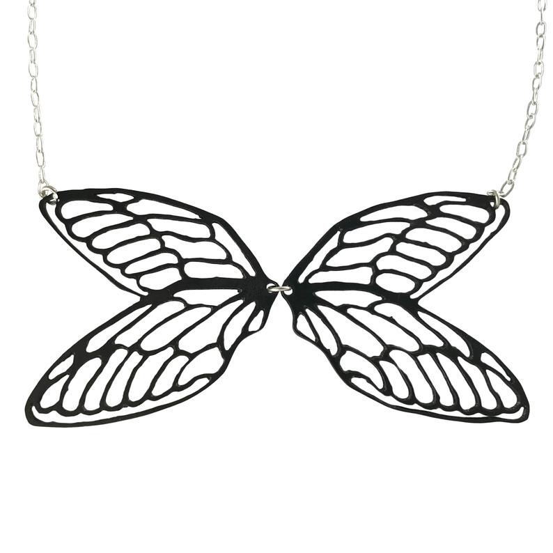 794x794 Cicada Wing Necklace Etsy