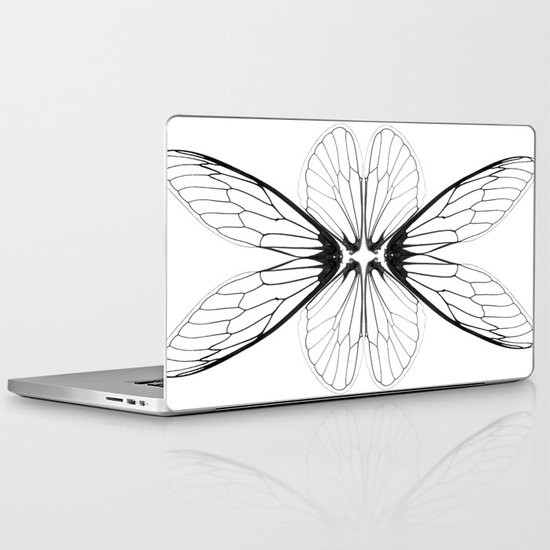 550x550 Cicada Wings Laptop Ipad Skin