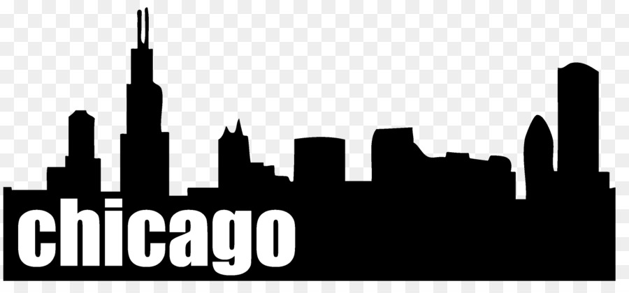 900x420 Clip Art Chicago Skyline